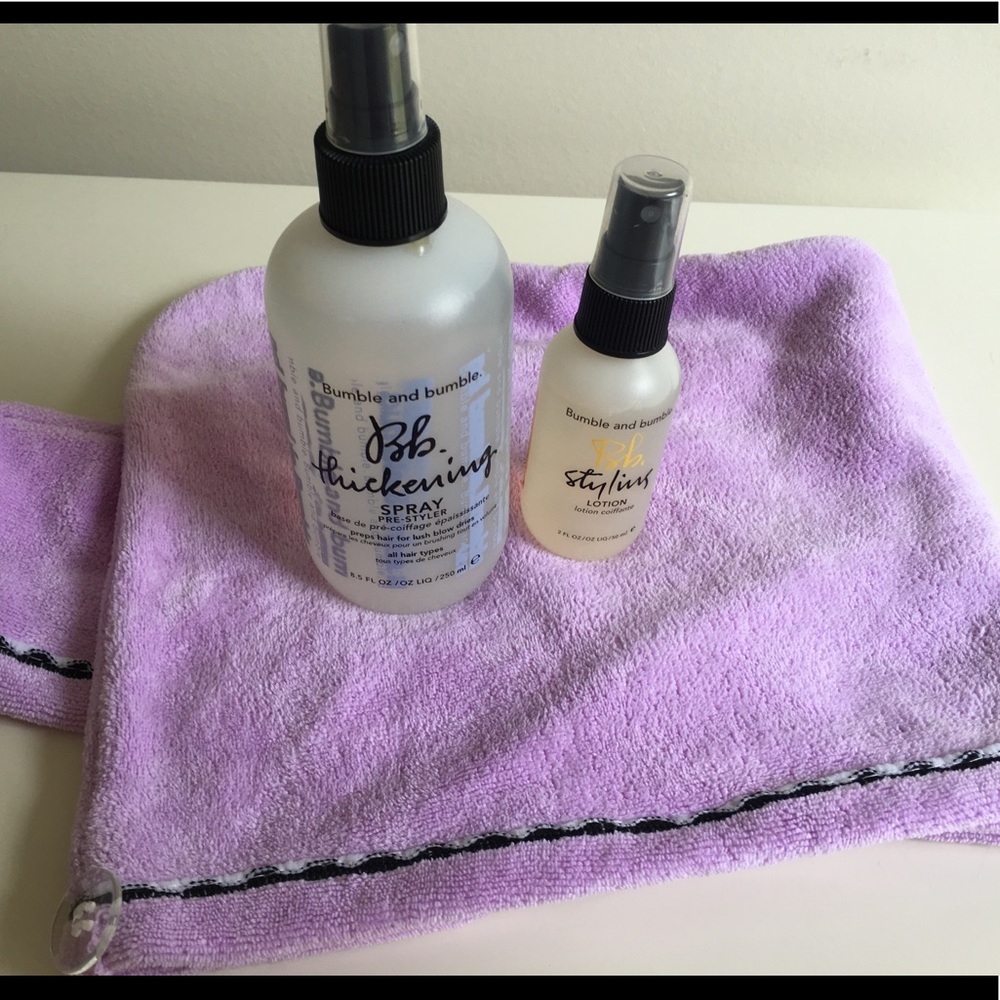 Bumble and Bumble hair products